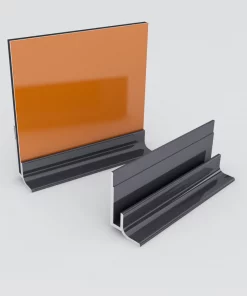 Sockelprofil für Alu Verbundplatte 300 cm