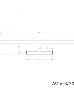 Alternative view of Verbindungsprofil für Alu Verbundplatte 300 cm