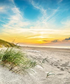 Alternative view of Eck Duschrückwand Baltic Sunset