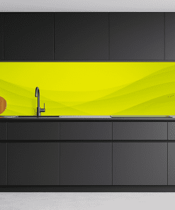 Spritzschutz Küchenrückwand Wave Blizzard Neon