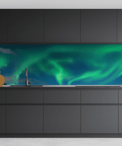 Spritzschutz Küchenrückwand Polarlicht