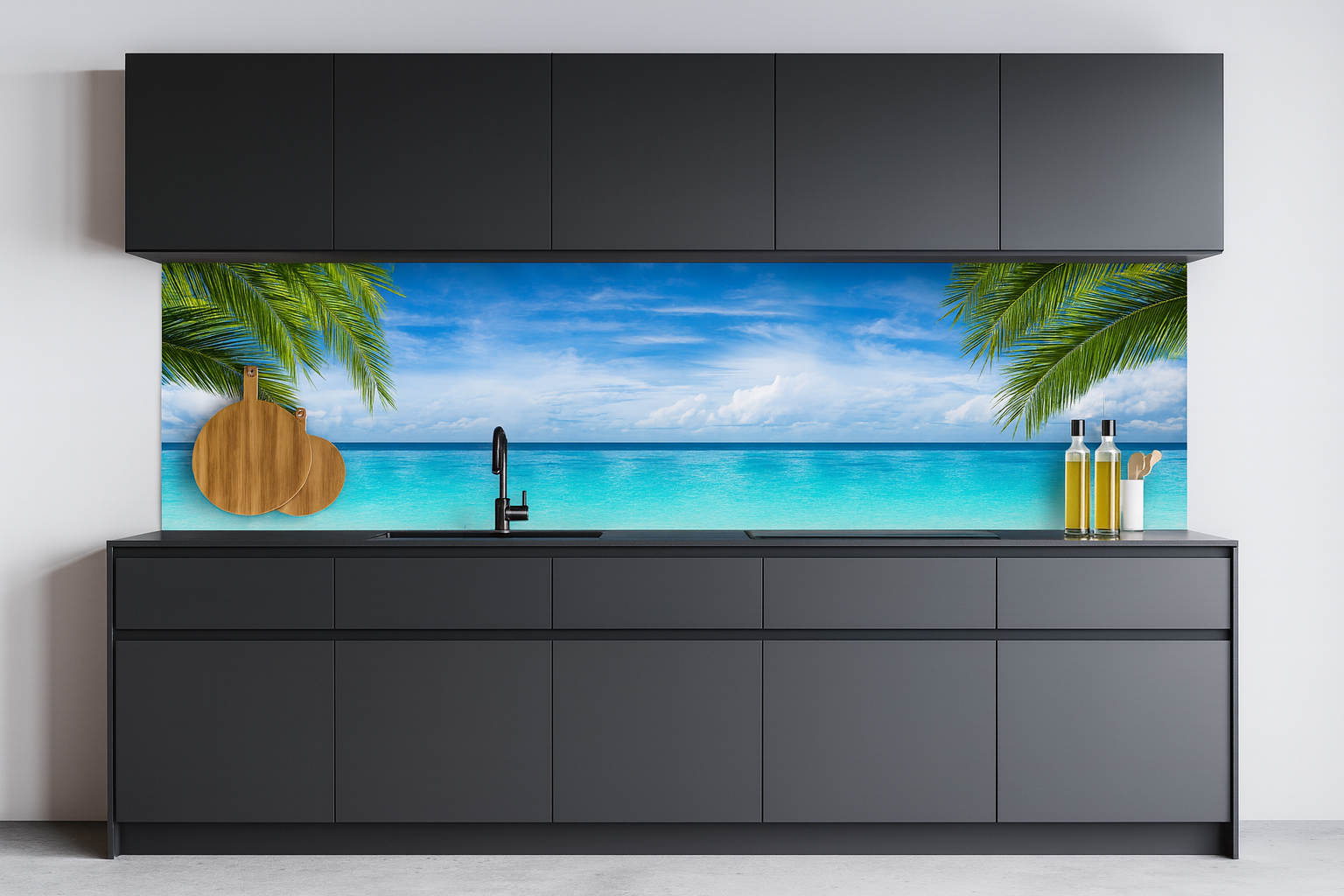 Küchenrückwand Südseetraum