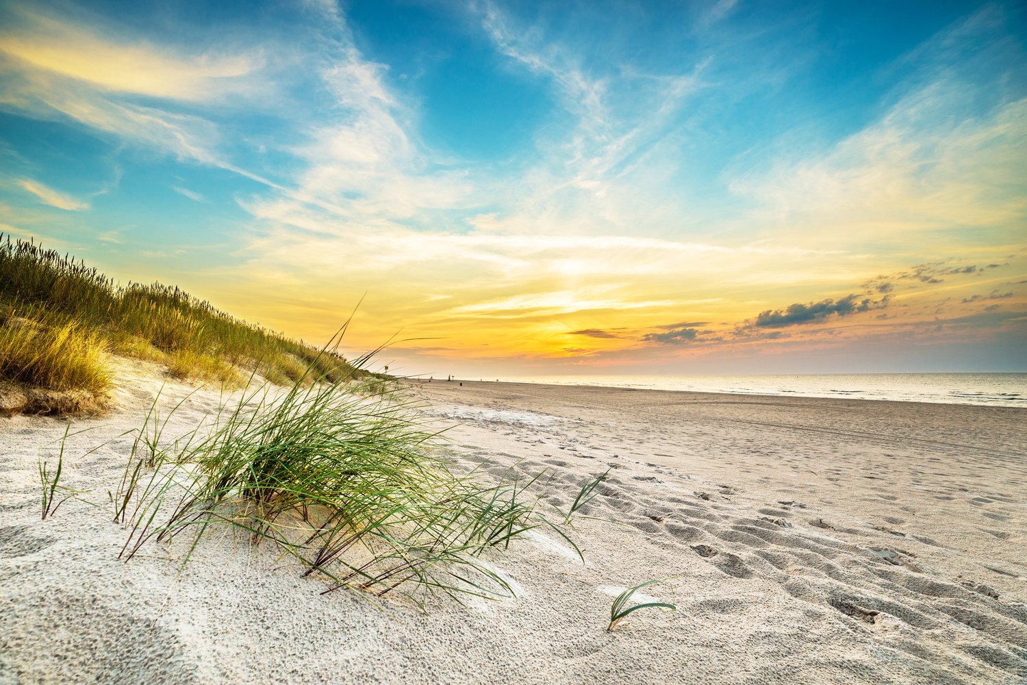 Strandmotiv als eigenes Bild für eine Rückwand